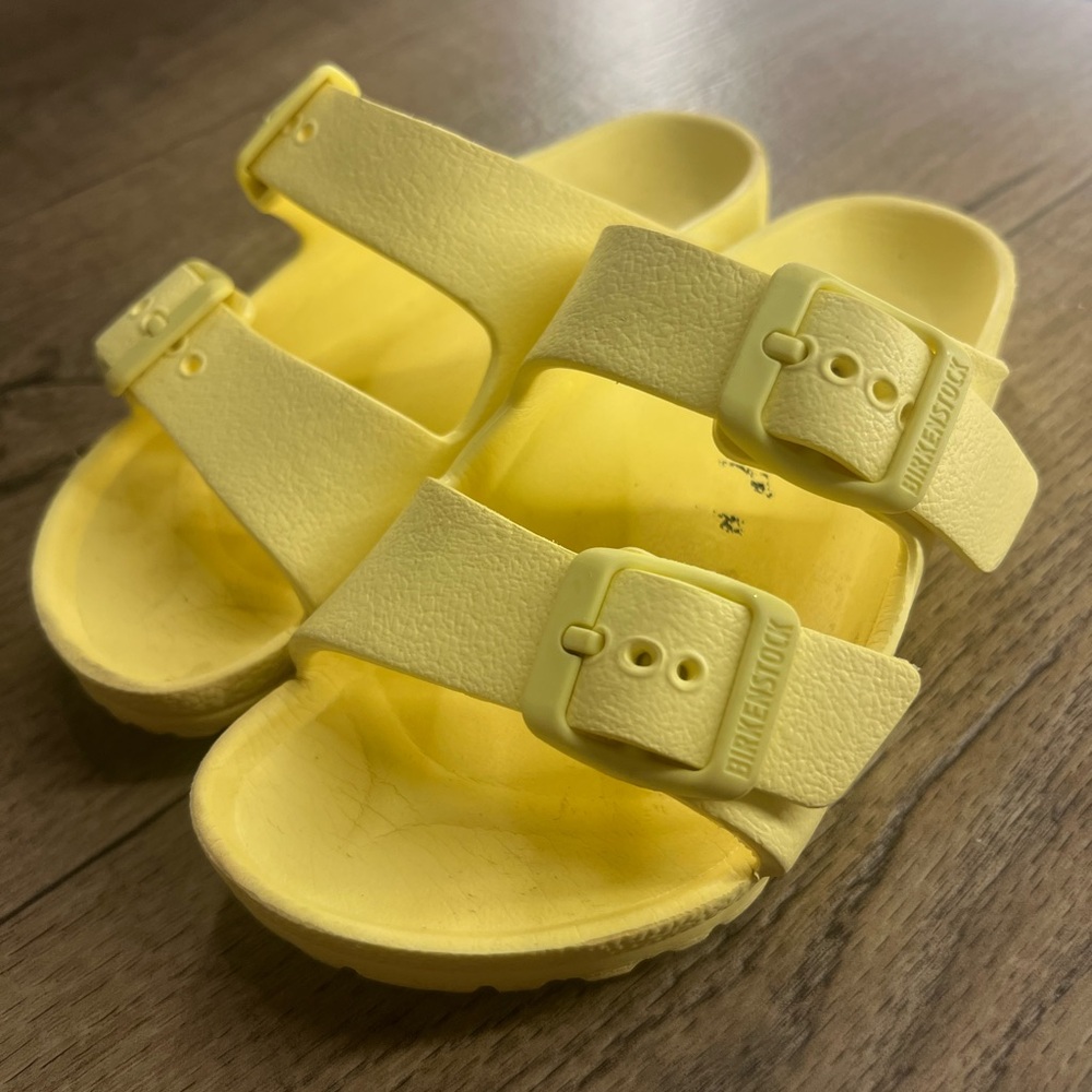 Birkenstock Kids - Arizona Yellow Sandals